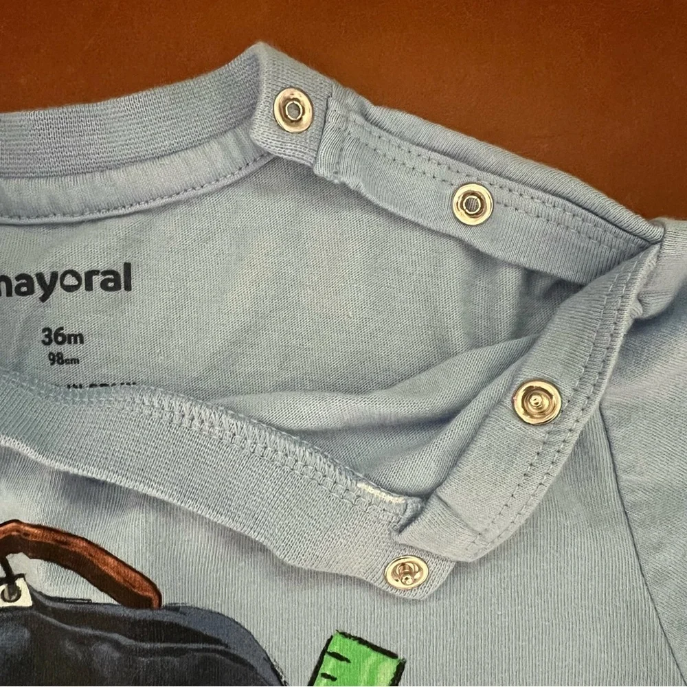 MAYORAL Backpack Tee, 36mo - NWOT